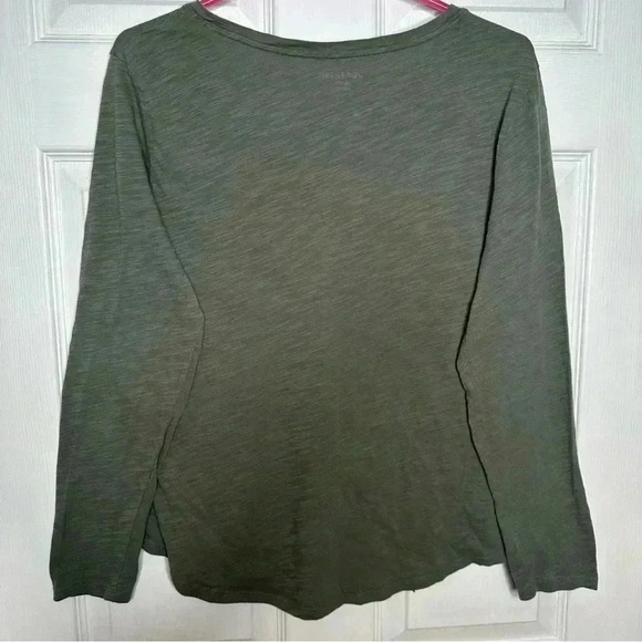 Joe Fresh Shirt Long  Sleeved Green Size Extra Large - Picture 7 of 15